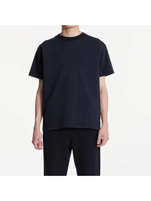 Футболка lv inside out vintage loose for men navy Louis Vuitton — изображение 3 из 4, темно-синий