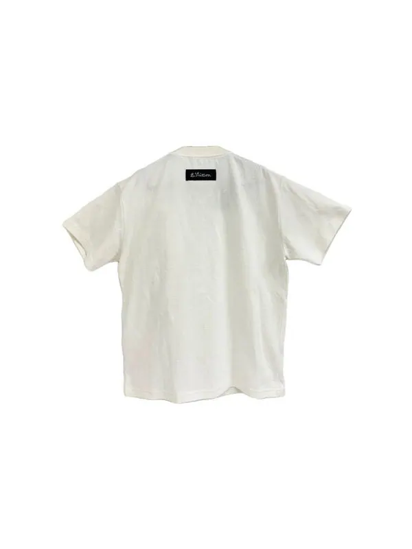Футболка lv ss21 doll pendant crewneck short sleeve for men white Louis Vuitton — изображение 2 из 4, белый
