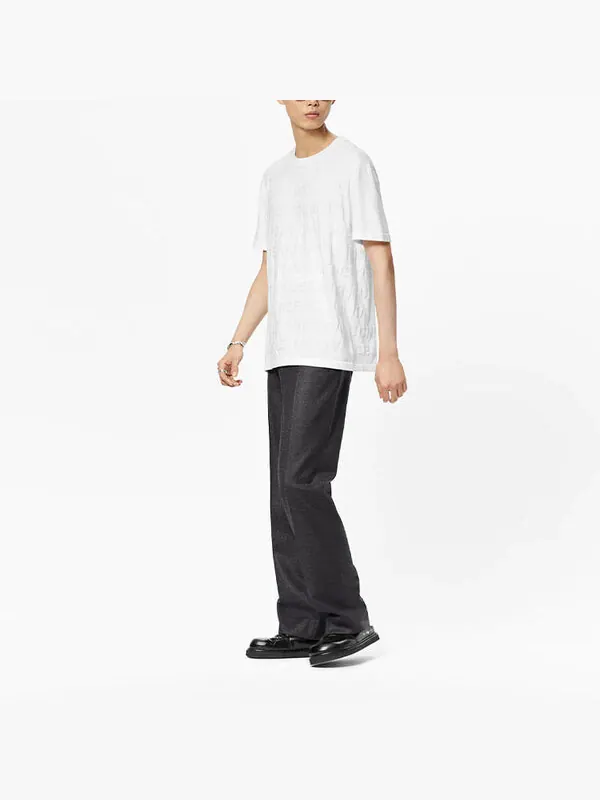 Футболка men's ss21 alphabet short sleeve white Louis Vuitton — изображение 3 из 4, белый