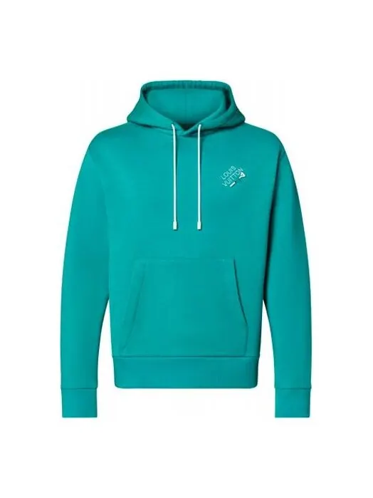 Толстовка men's fw21 embroidered iconic green Louis Vuitton — изображение 1 из 4, зеленый