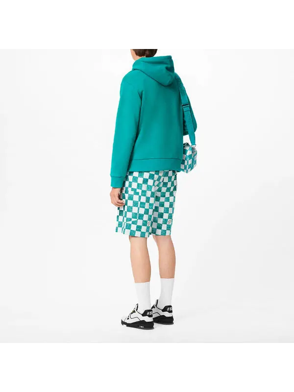 Толстовка men's fw21 embroidered iconic green Louis Vuitton — изображение 3 из 4, зеленый