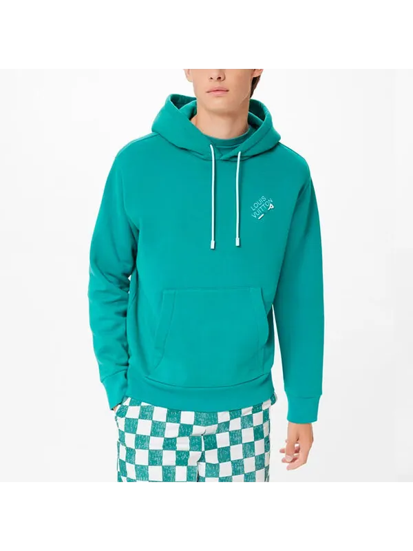 Толстовка men's fw21 embroidered iconic green Louis Vuitton — изображение 4 из 4, зеленый