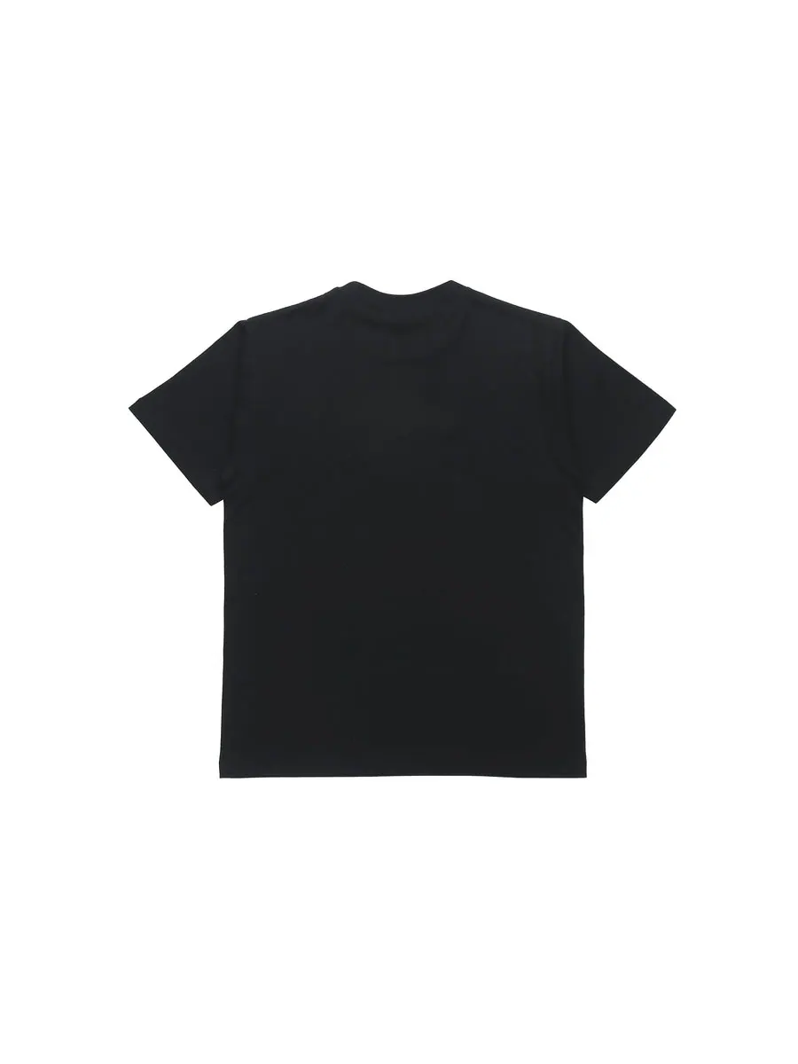 Футболка A Bathing Ape Half Zip Shark Tee 'Black' — изображение 2 из 2