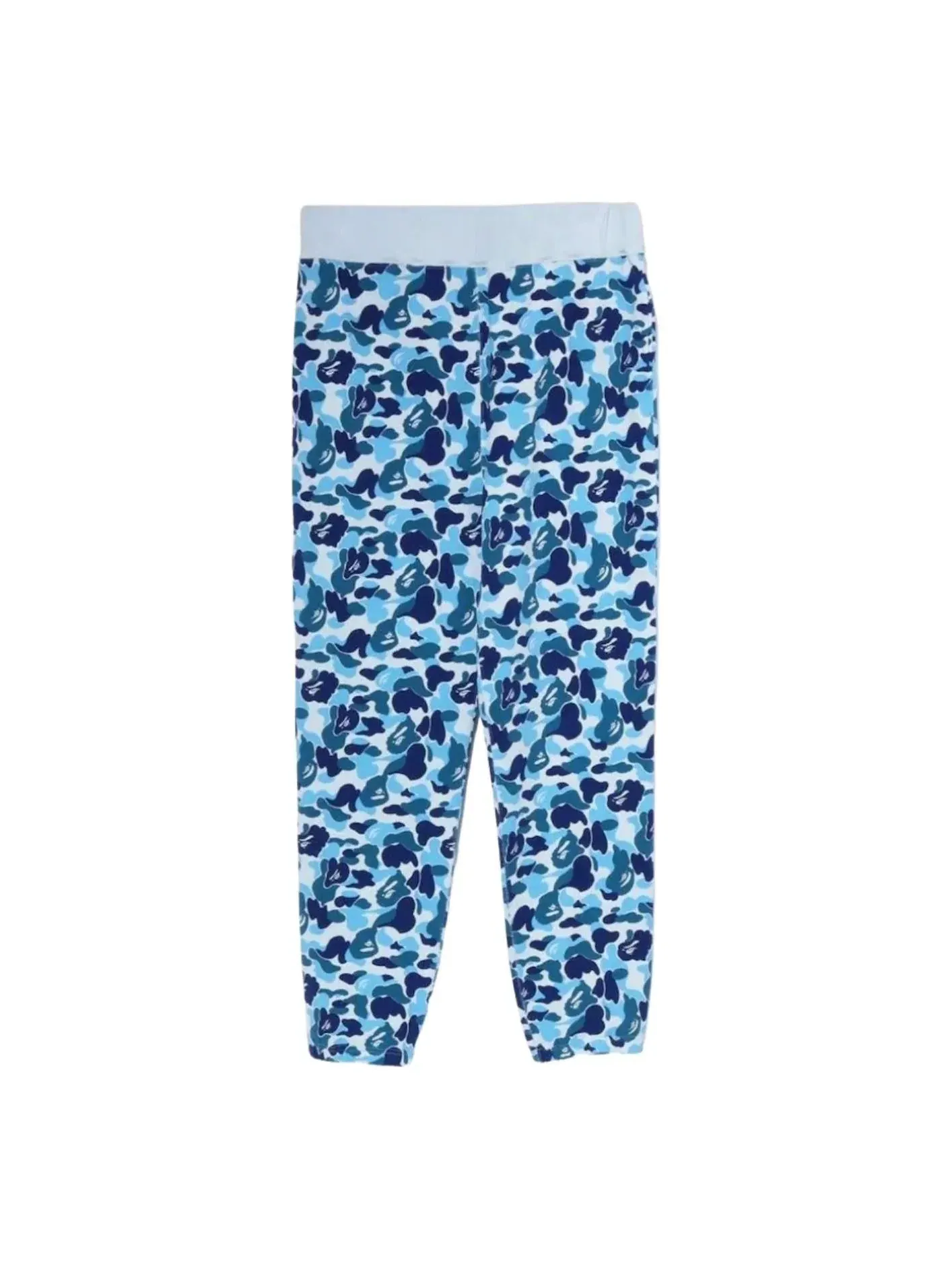 Мужские спортивные брюки с камуфляжным принтом A Bathing Ape Abc Camo Sweat Pants — изображение 1 из 2, синий