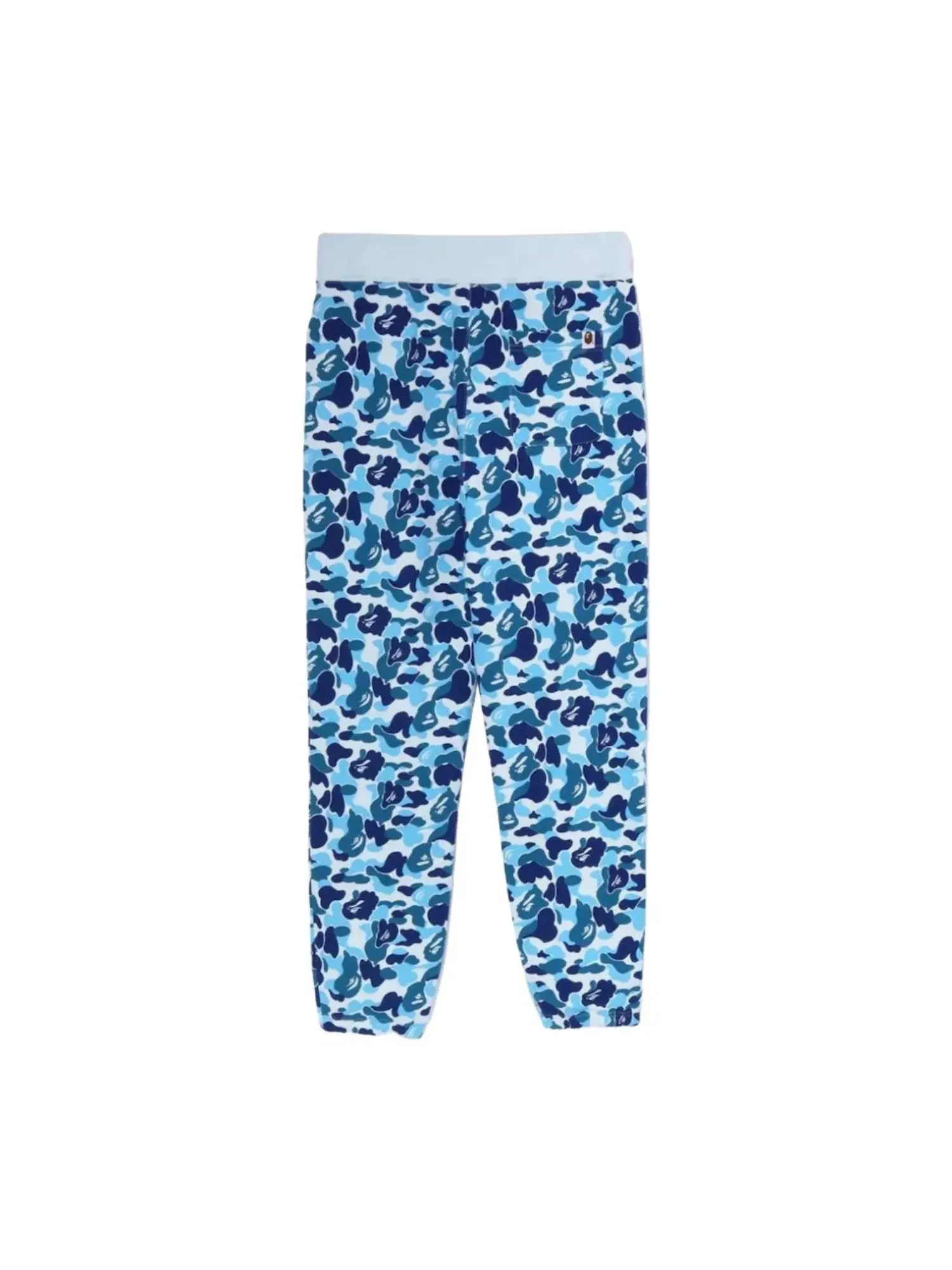 Мужские спортивные брюки с камуфляжным принтом A Bathing Ape Abc Camo Sweat Pants — изображение 2 из 2, синий