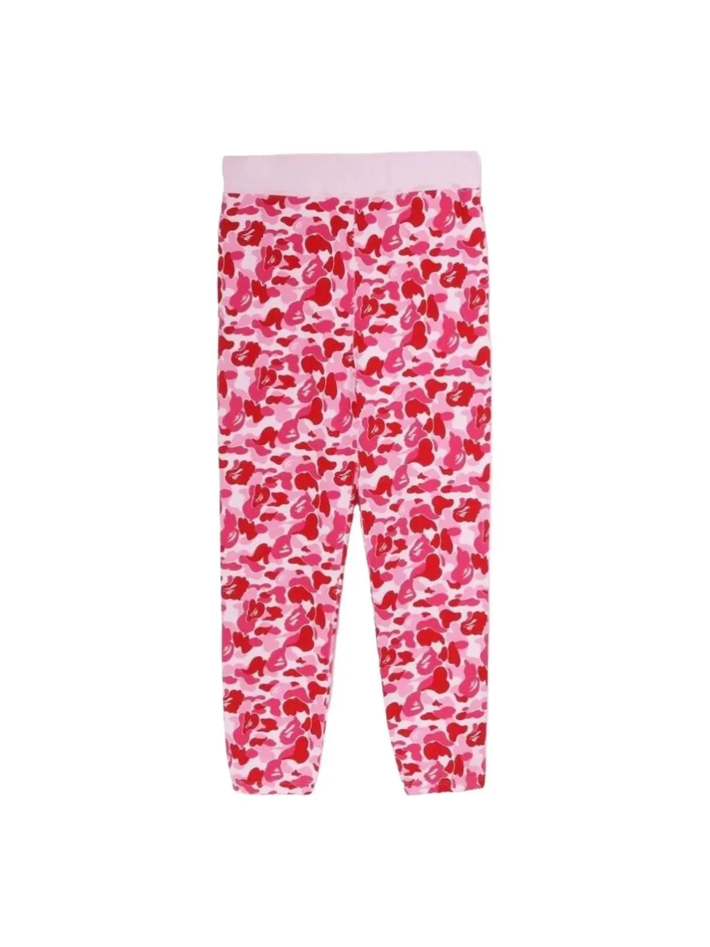 Мужские спортивные брюки с камуфляжным принтом Bape ABC Camo Sweat Pants A Bathing Ape — изображение 1 из 2, розовый