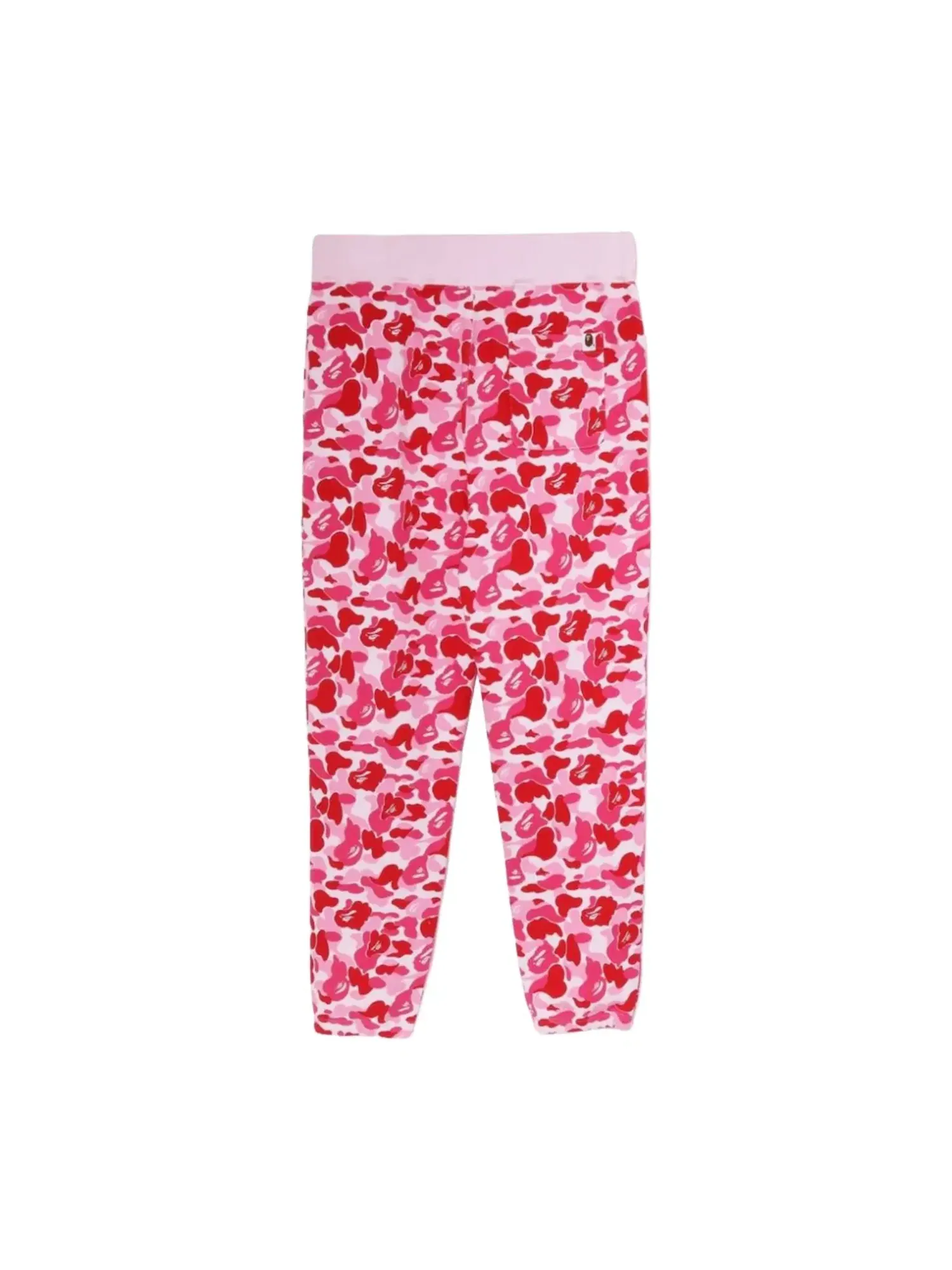 Мужские спортивные брюки с камуфляжным принтом Bape ABC Camo Sweat Pants A Bathing Ape — изображение 2 из 2, розовый