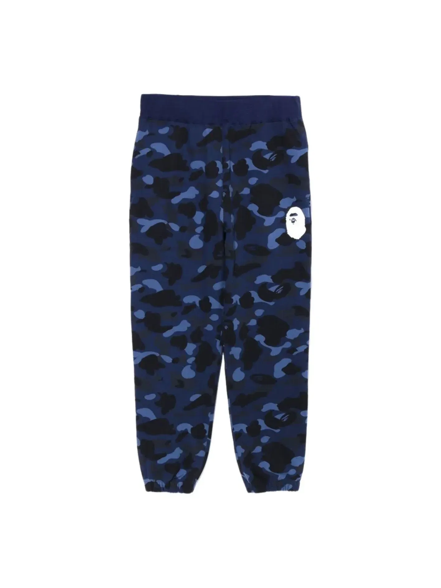 Спортивные штаны A Bathing Ape Color Camo Wide Fit — изображение 1 из 2, темно-синий