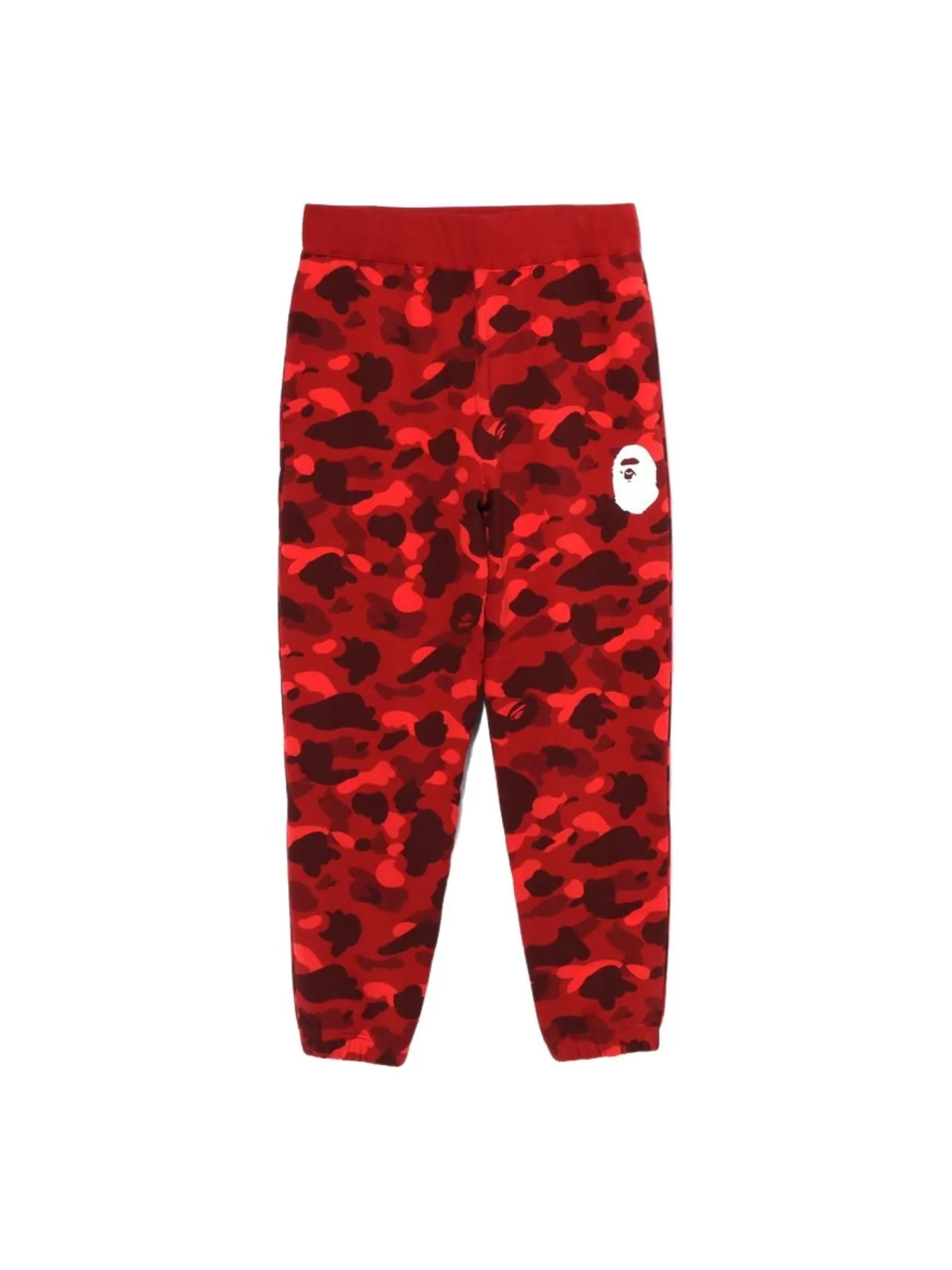 Спортивные штаны A Bathing Ape Color Camo Wide Fit — изображение 1 из 2, красный