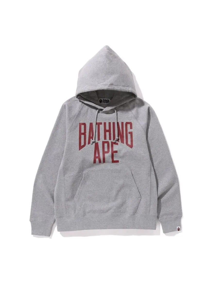 Худи с логотипом A Bathing Ape NYC — изображение 1 из 1, серый