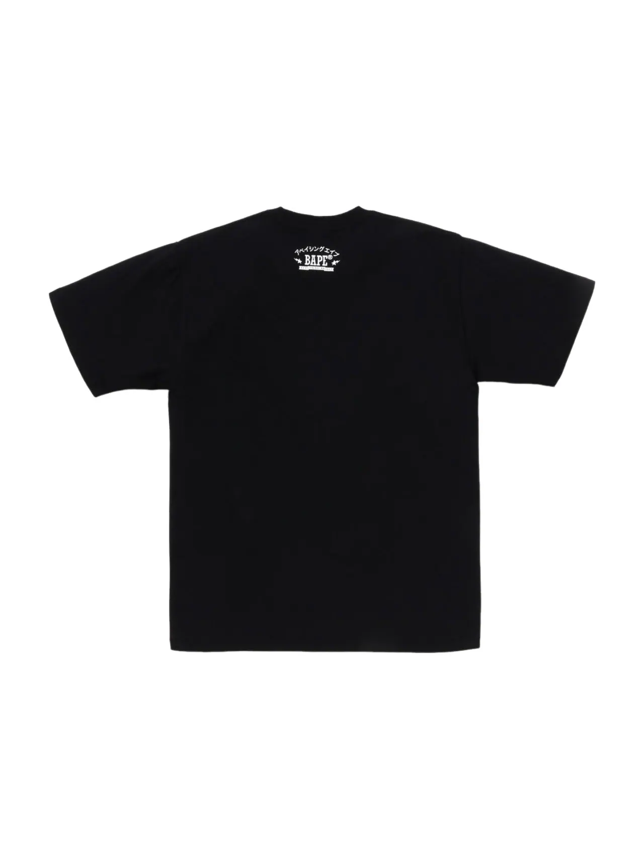 Футболка A Bathing Ape Japan College Tee — изображение 2 из 2, черный