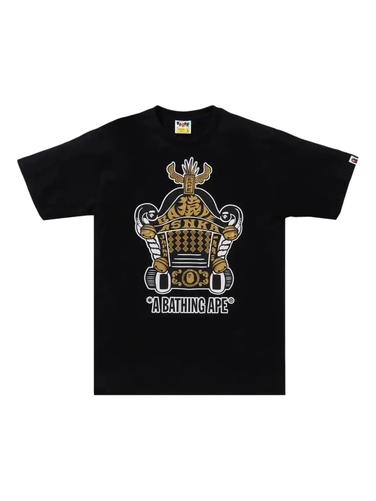 Футболка A Bathing Ape Mikoshi — изображение 1 из 1, черный