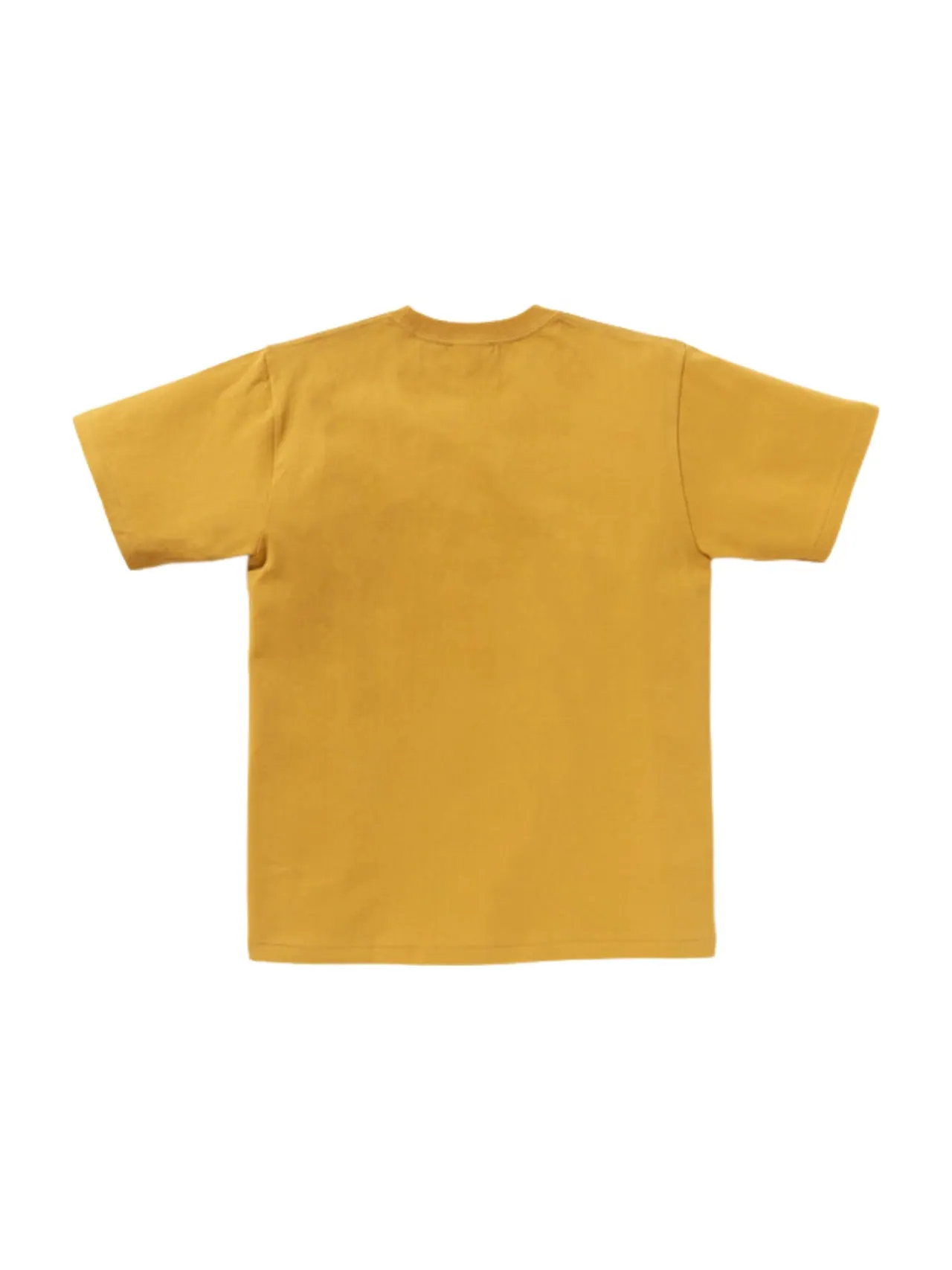 Футболка A Bathing Ape Bitmap College Tee 'Yellow' — изображение 2 из 2, желтый