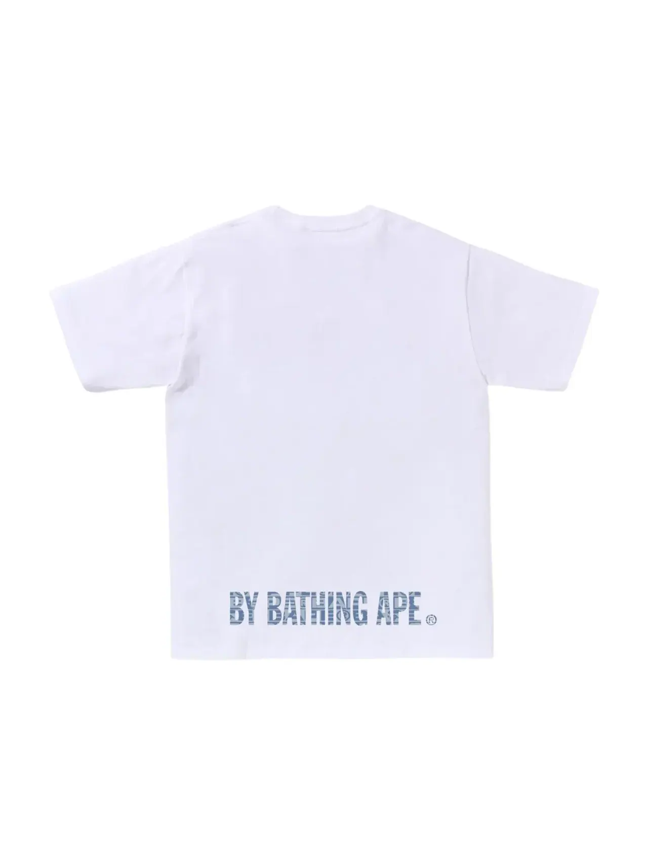 Футболка A Bathing Ape Lux Sport Pattern Ape Face Tee — изображение 2 из 2, белый