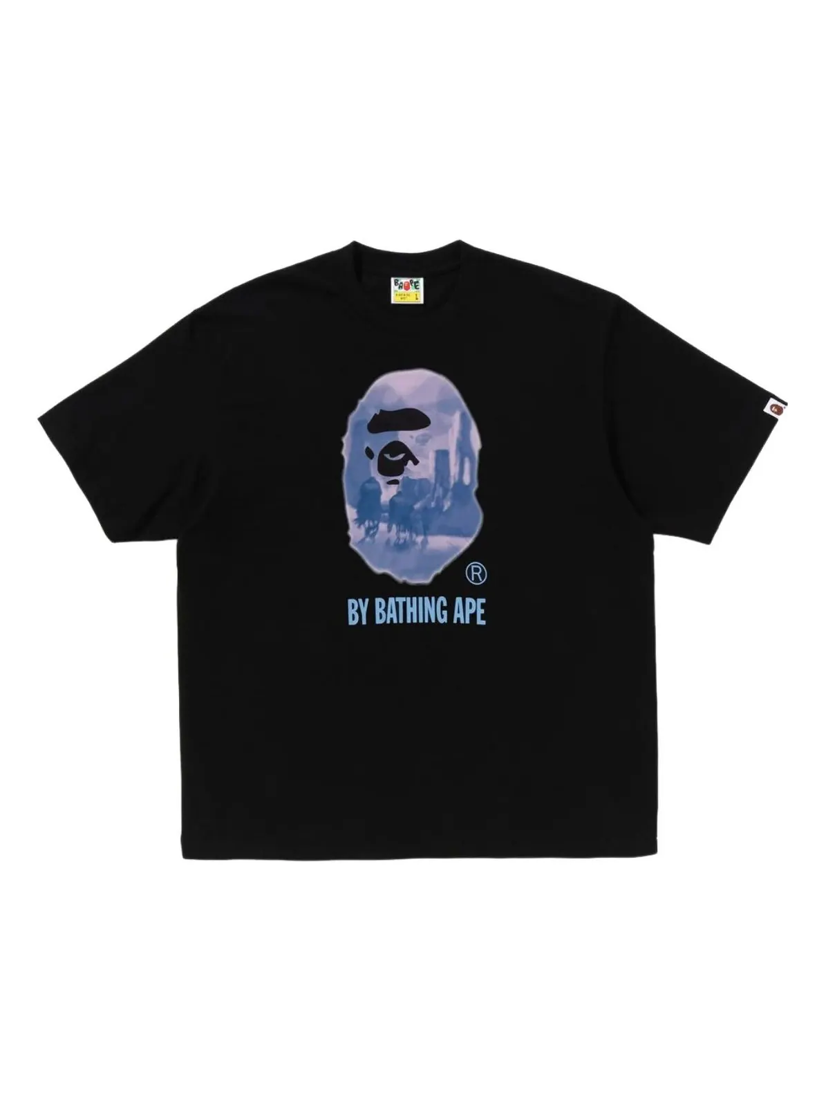 A Bathing Ape Картина Bathing Ape от Bathing Ape, футболка свободного кроя — изображение 1 из 2, черный