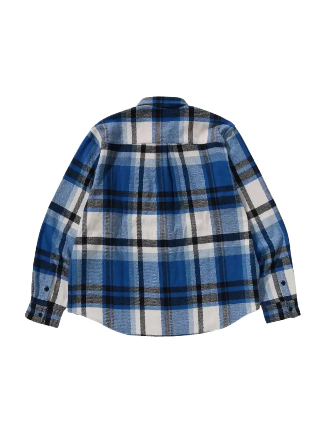 Рубашка A Bathing Ape Check Relaxed Fit — изображение 2 из 2, синий