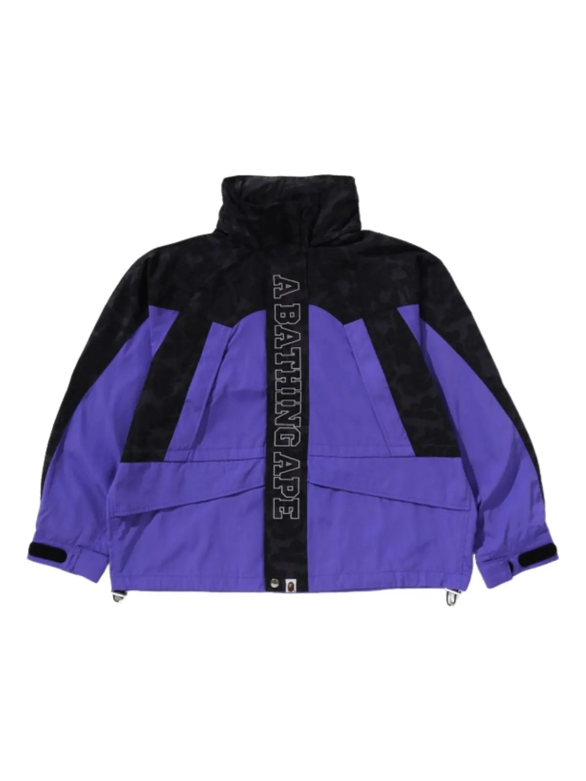Куртка для сноуборда A Bathing Ape Camo Panel 'Purple' — изображение 1 из 3, фиолетовый