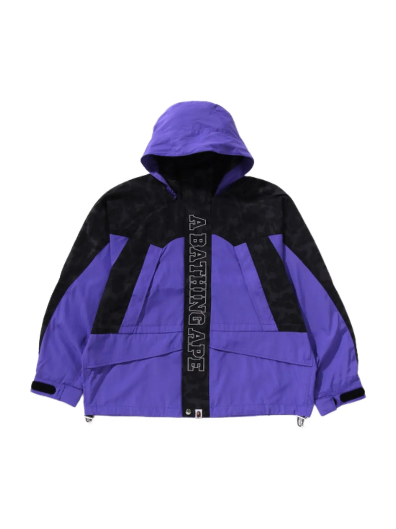 Куртка для сноуборда A Bathing Ape Camo Panel 'Purple' — изображение 2 из 3, фиолетовый