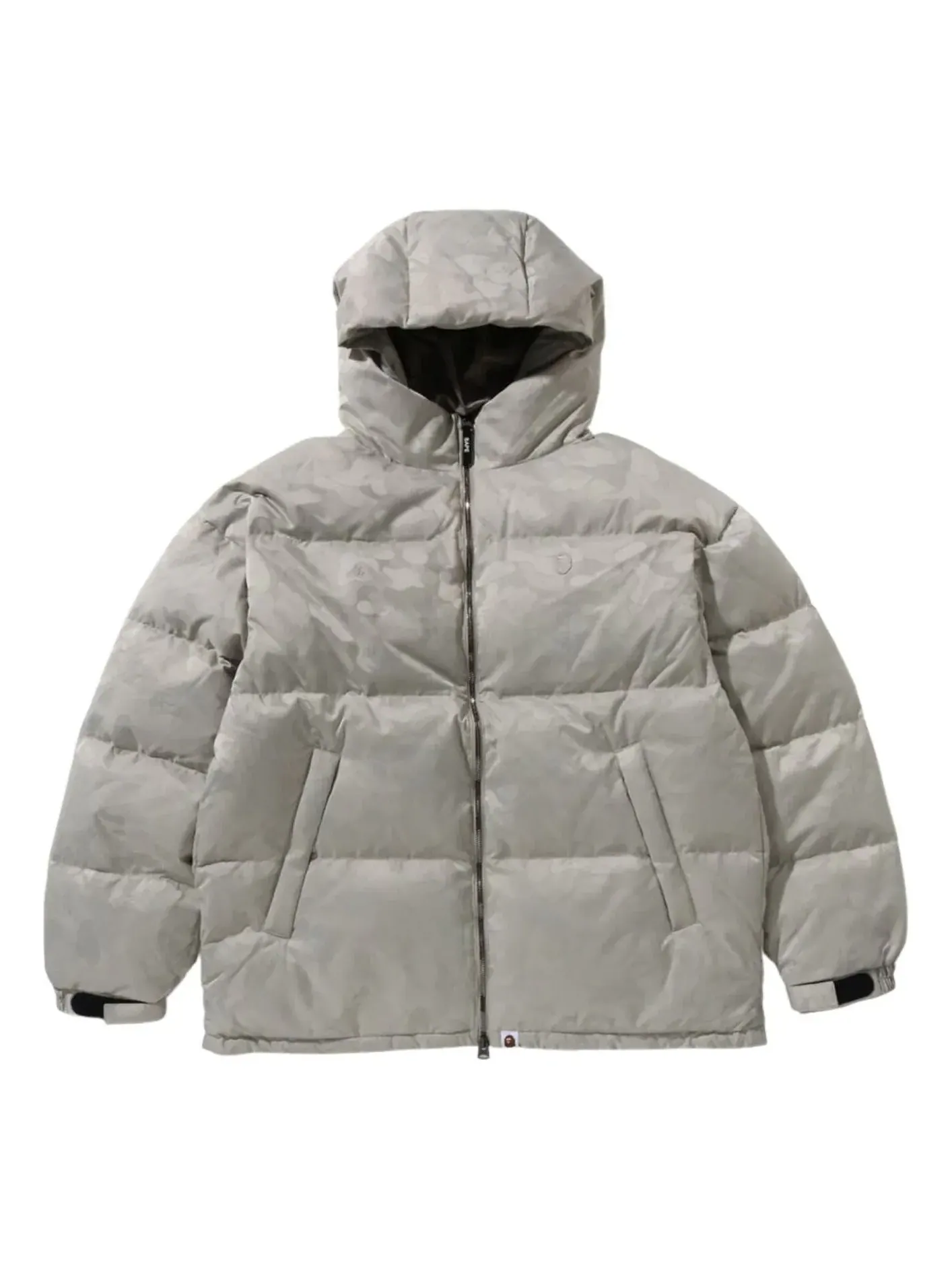 Куртка A Bathing Ape Solid Camo Jacquard Jacket 'Beige' — изображение 1 из 3, бежевый
