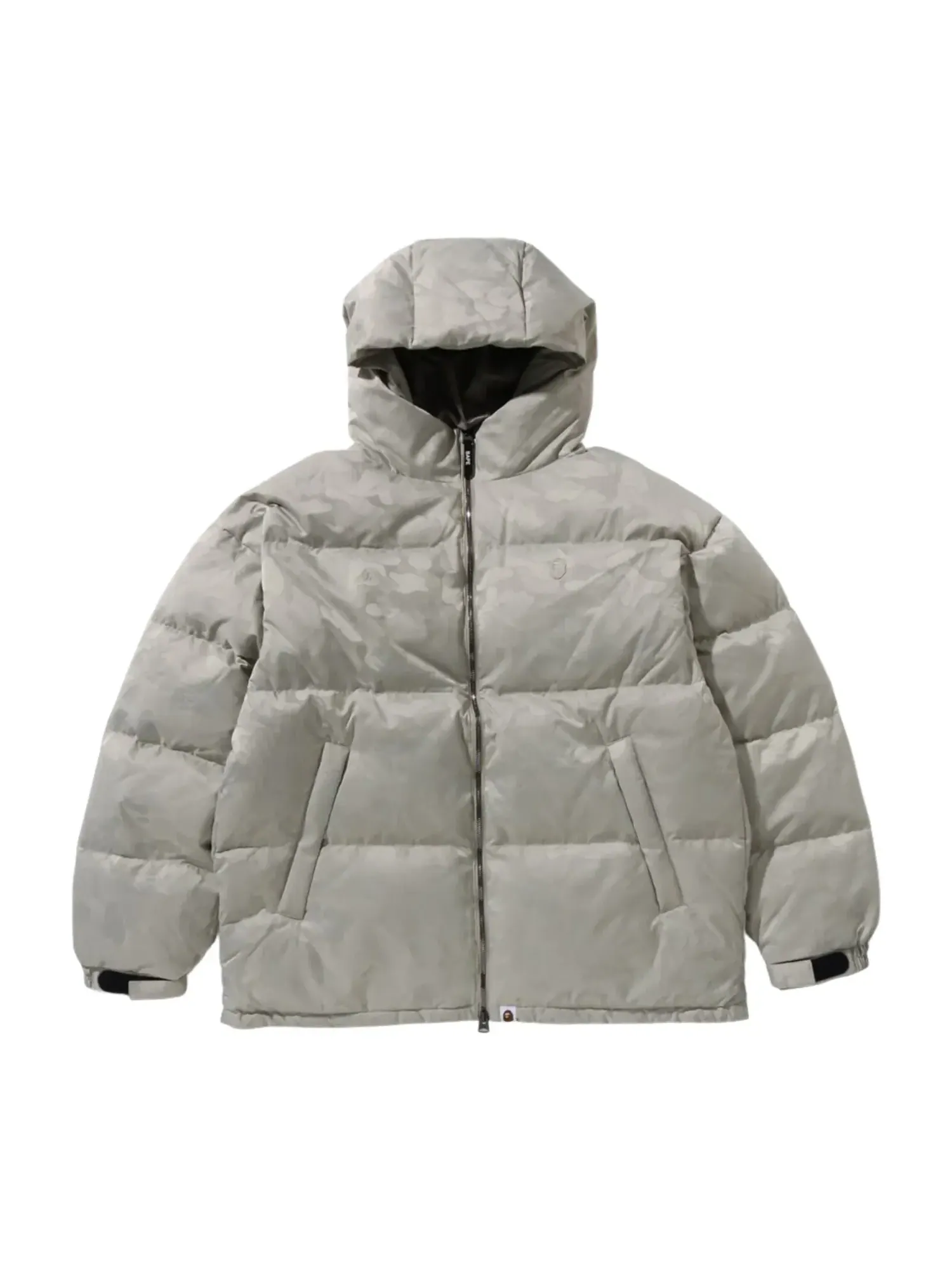 Куртка A Bathing Ape Solid Camo Jacquard Jacket 'Beige' — изображение 2 из 3, бежевый