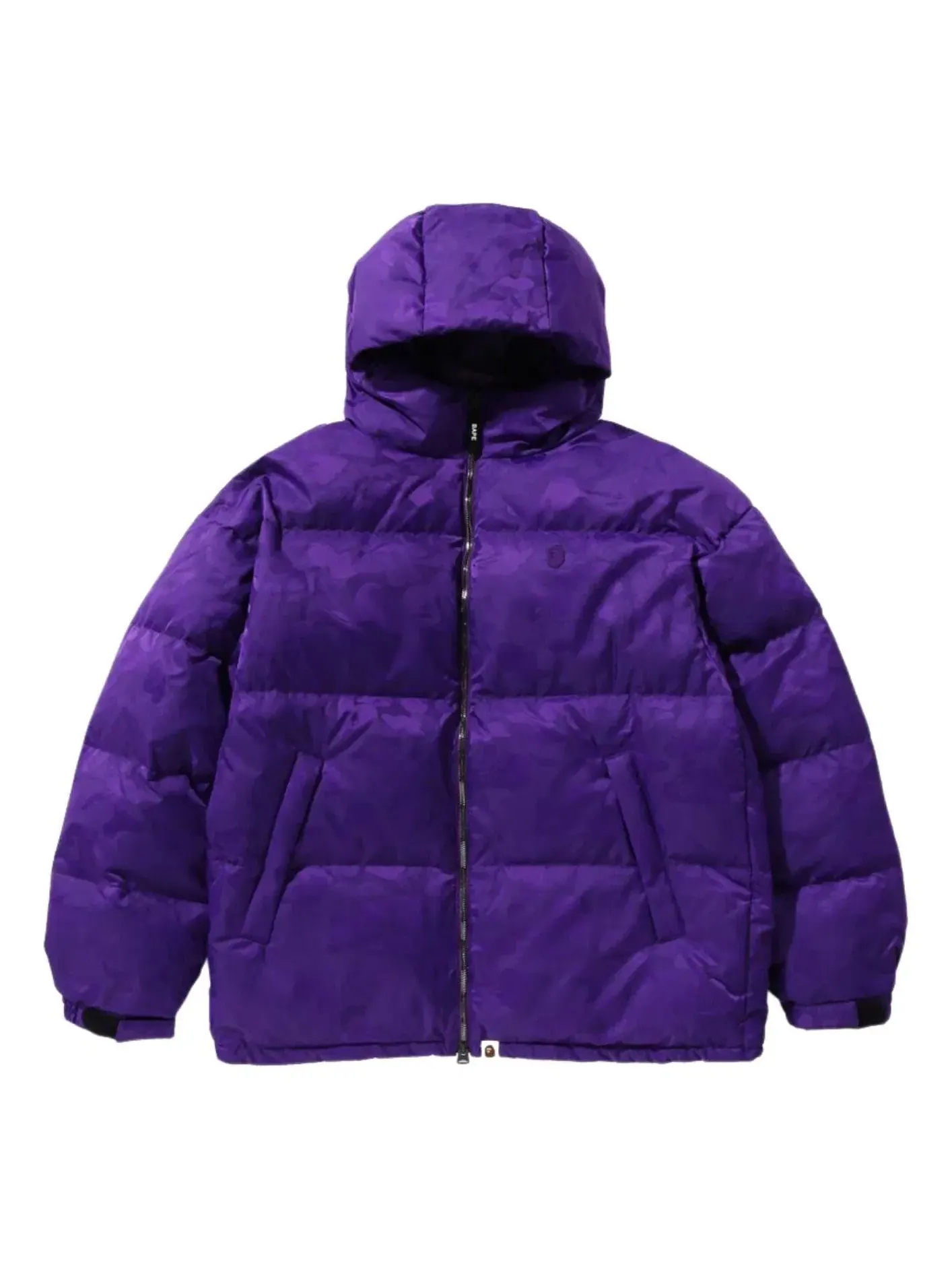Куртка A Bathing Ape Solid Camo Jacquard Jacket 'Purple' 1K80-144-001-PUR — изображение 1 из 5, фиолетовый