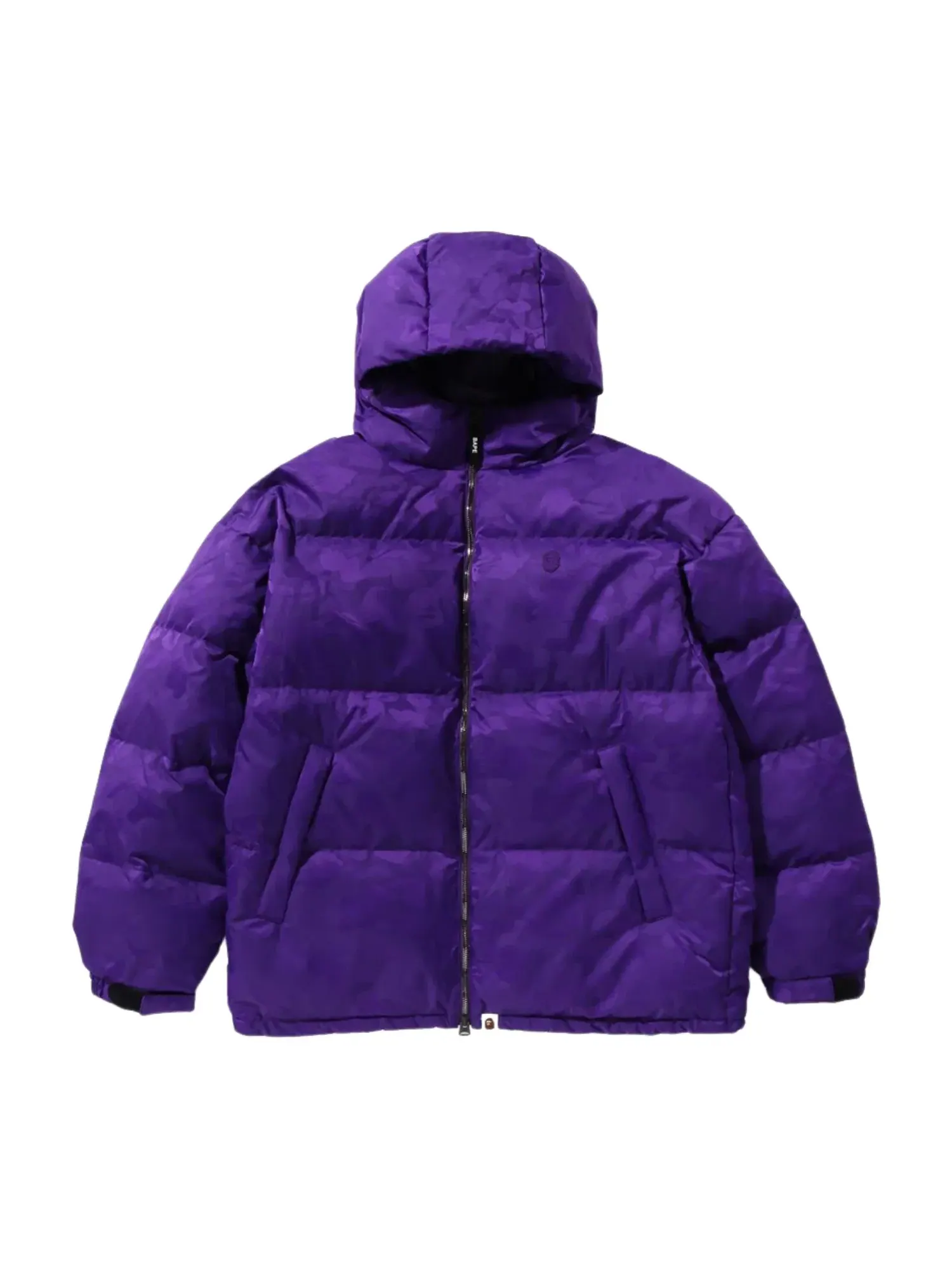 Куртка A Bathing Ape Solid Camo Jacquard Jacket 'Purple' 1K80-144-001-PUR — изображение 2 из 5, фиолетовый