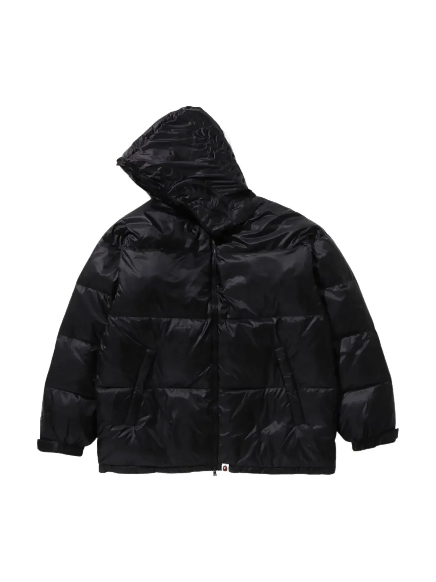 Пуховая куртка A Bathing Ape Shark свободного кроя — изображение 2 из 4, черный