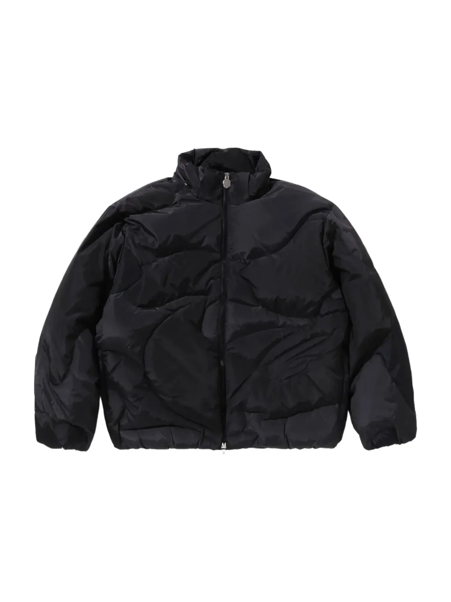 Пуховая куртка A Bathing Ape 1st Camo из нейлона — изображение 2 из 5, черный