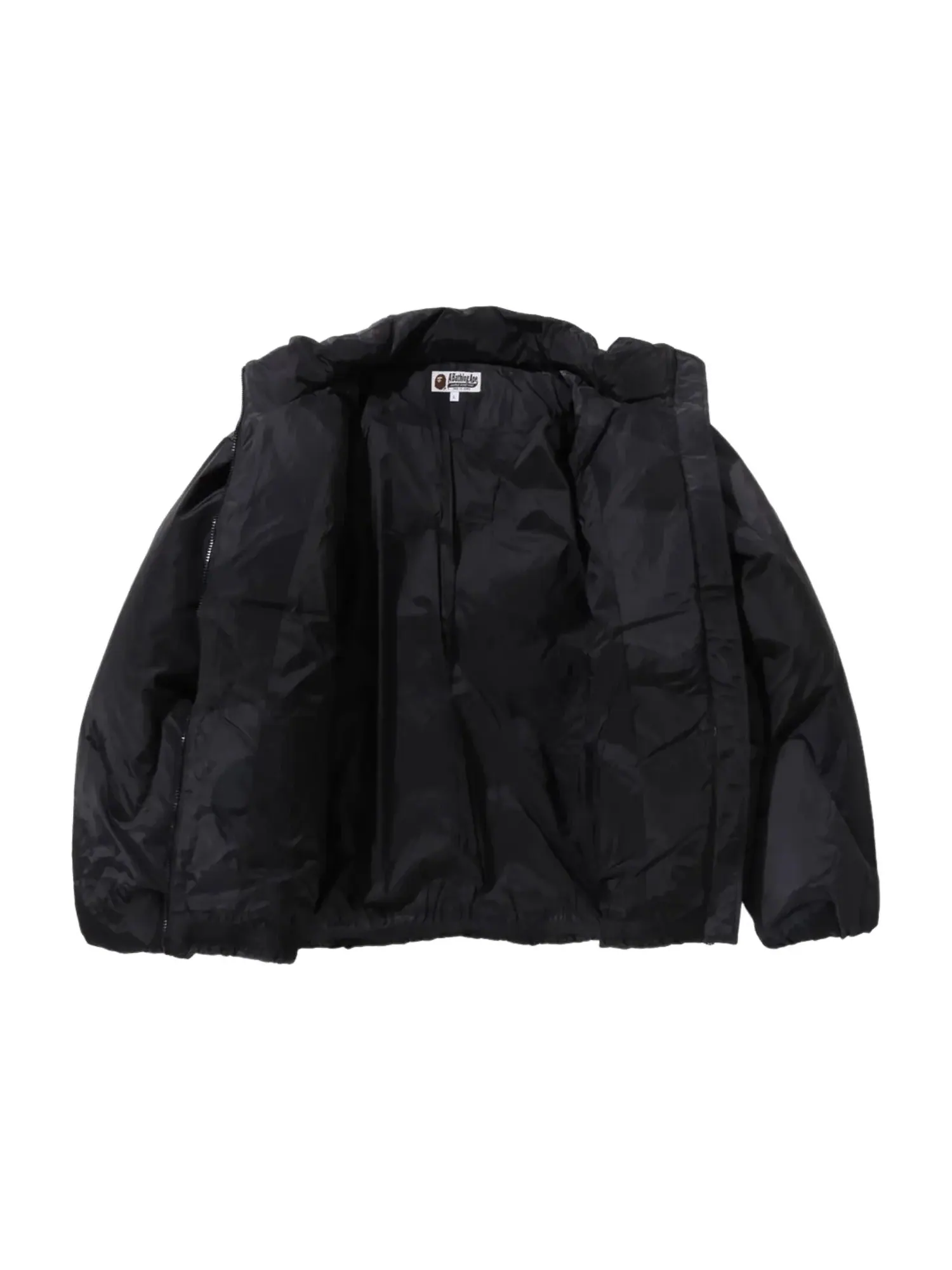 Пуховая куртка A Bathing Ape 1st Camo из нейлона — изображение 3 из 5, черный