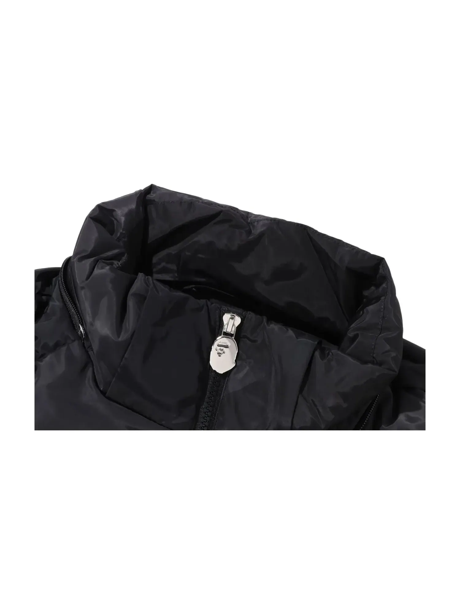 Пуховая куртка A Bathing Ape 1st Camo из нейлона — изображение 5 из 5, черный