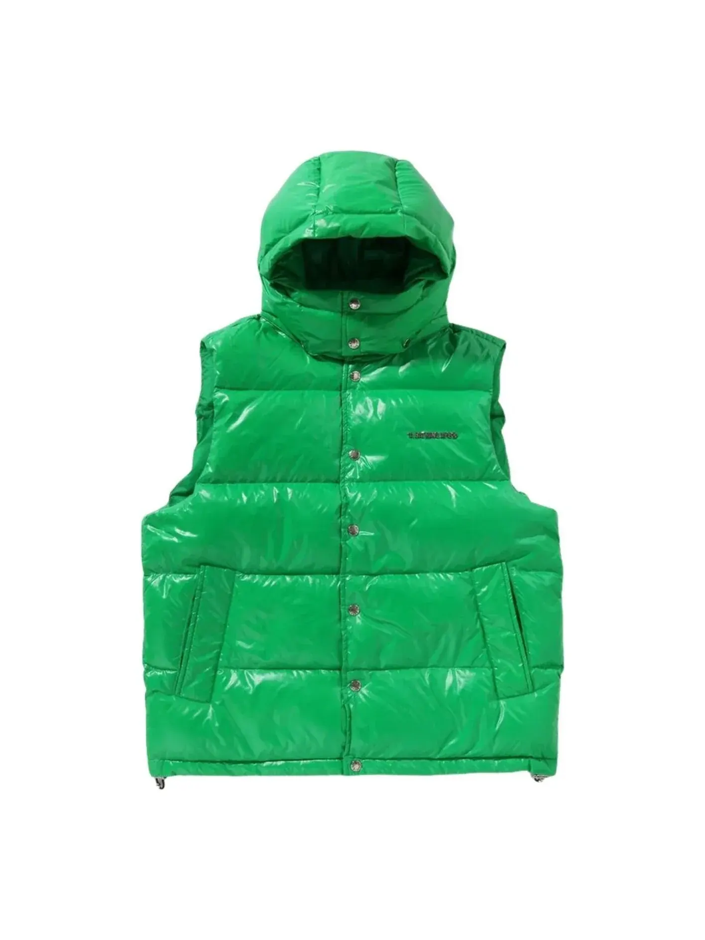 A Bathing Ape пуховый жилет камуфляж зеленый — изображение 1 из 4