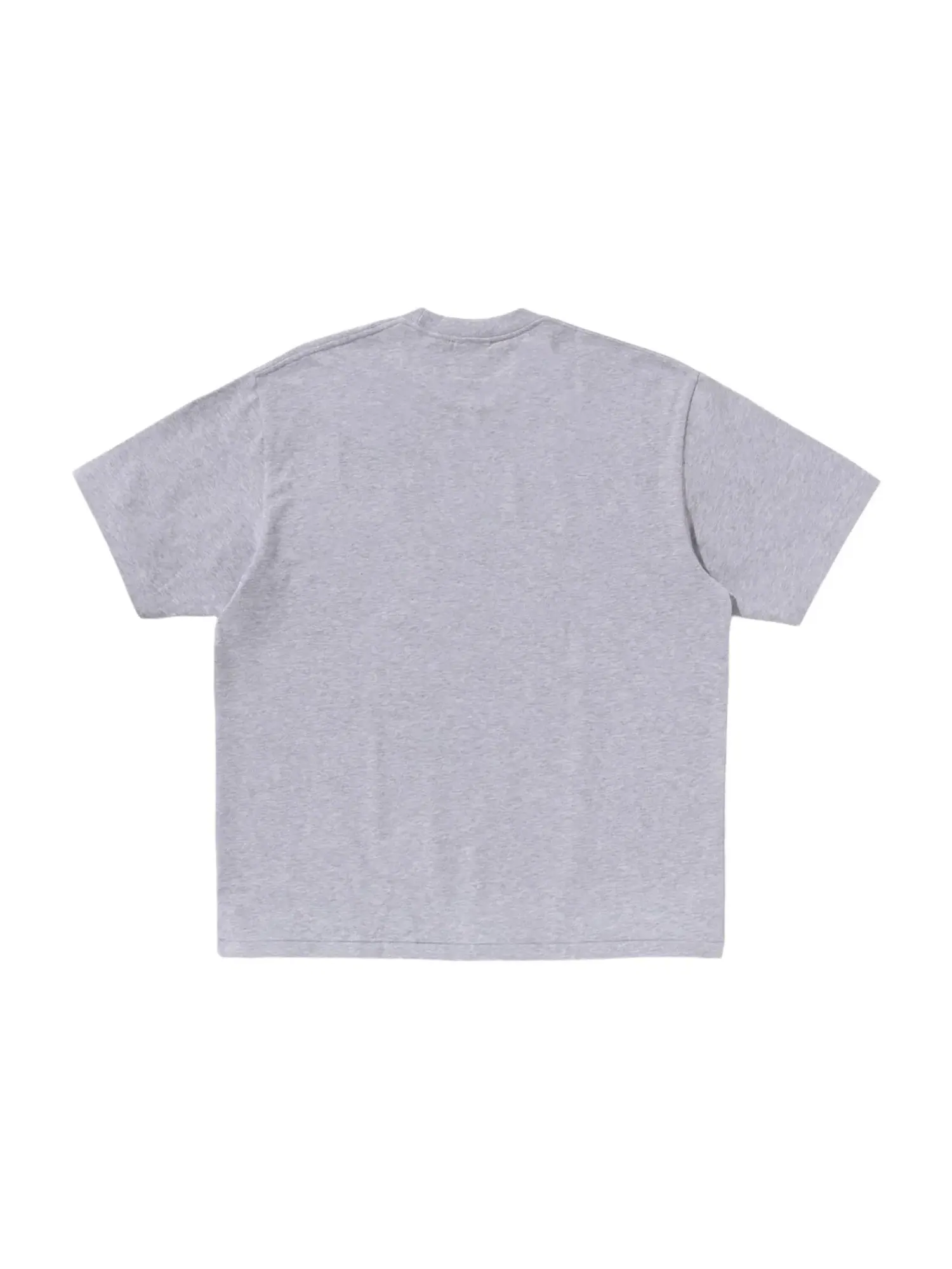 Мужская футболка свободного кроя с принтом Vacation Pattern Ape Head A Bathing Ape — изображение 3 из 3, серый