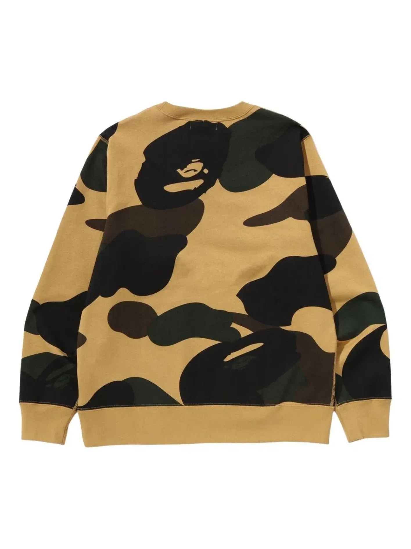 Мужская футболка с принтом Giant 1st Camo By Bathing Ape A Bathing Ape — изображение 2 из 2, желтый