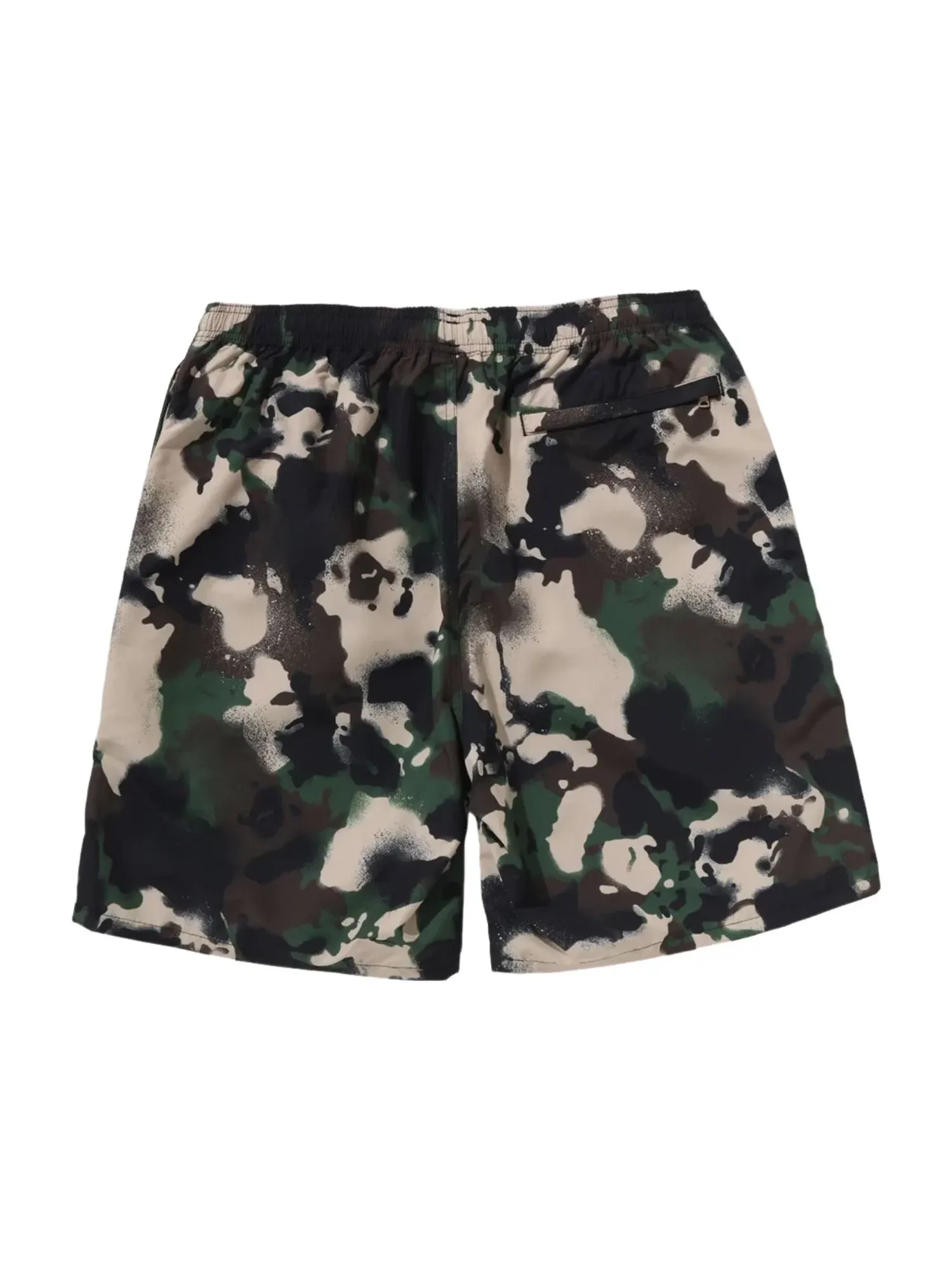 Мужские шорты с принтом Map Camo Regular Fit A Bathing Ape — изображение 2 из 2, зеленый
