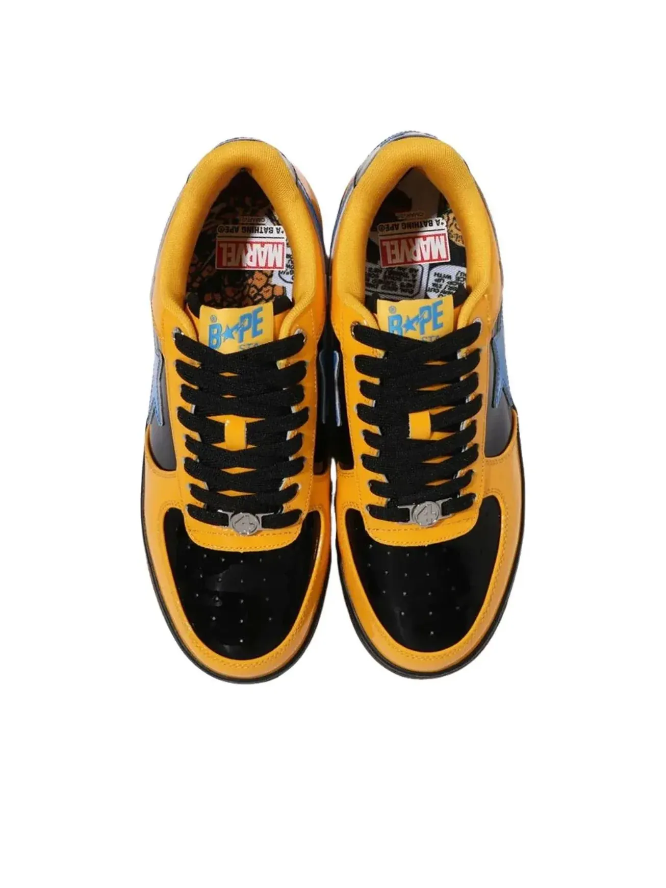 (WMNS) A Bathing Ape x Marvel Фантастическая четверка «Нечто» — изображение 2 из 4, желтый