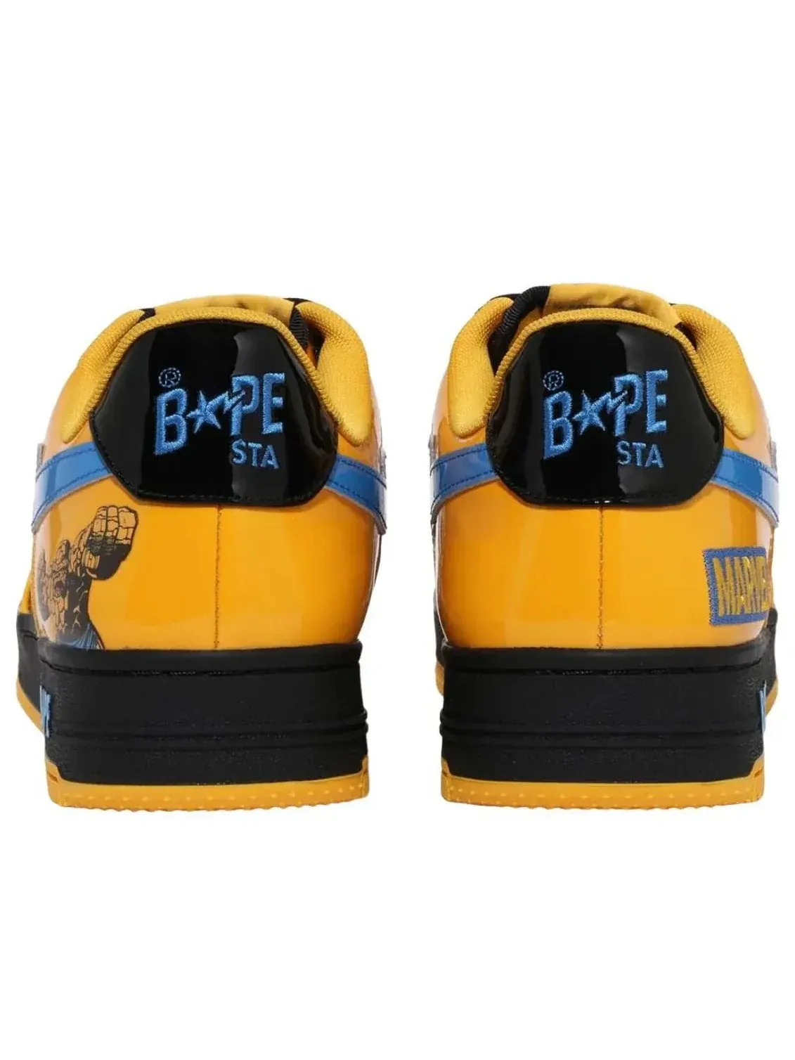 (WMNS) A Bathing Ape x Marvel Фантастическая четверка «Нечто» — изображение 3 из 4, желтый