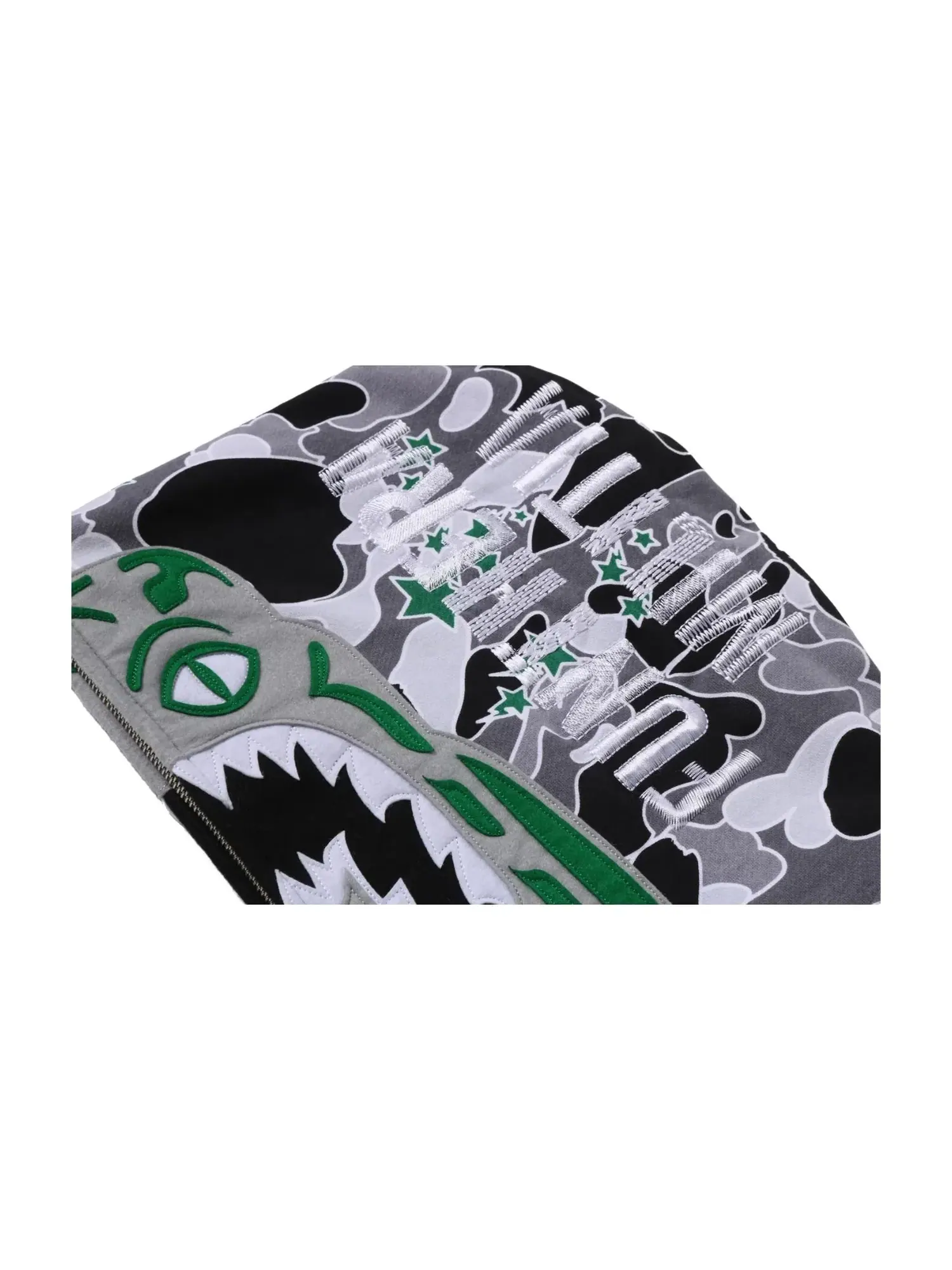 Толстовка на молнии A Bathing Ape x Hidden NY Psyche Camo — изображение 5 из 5, серый