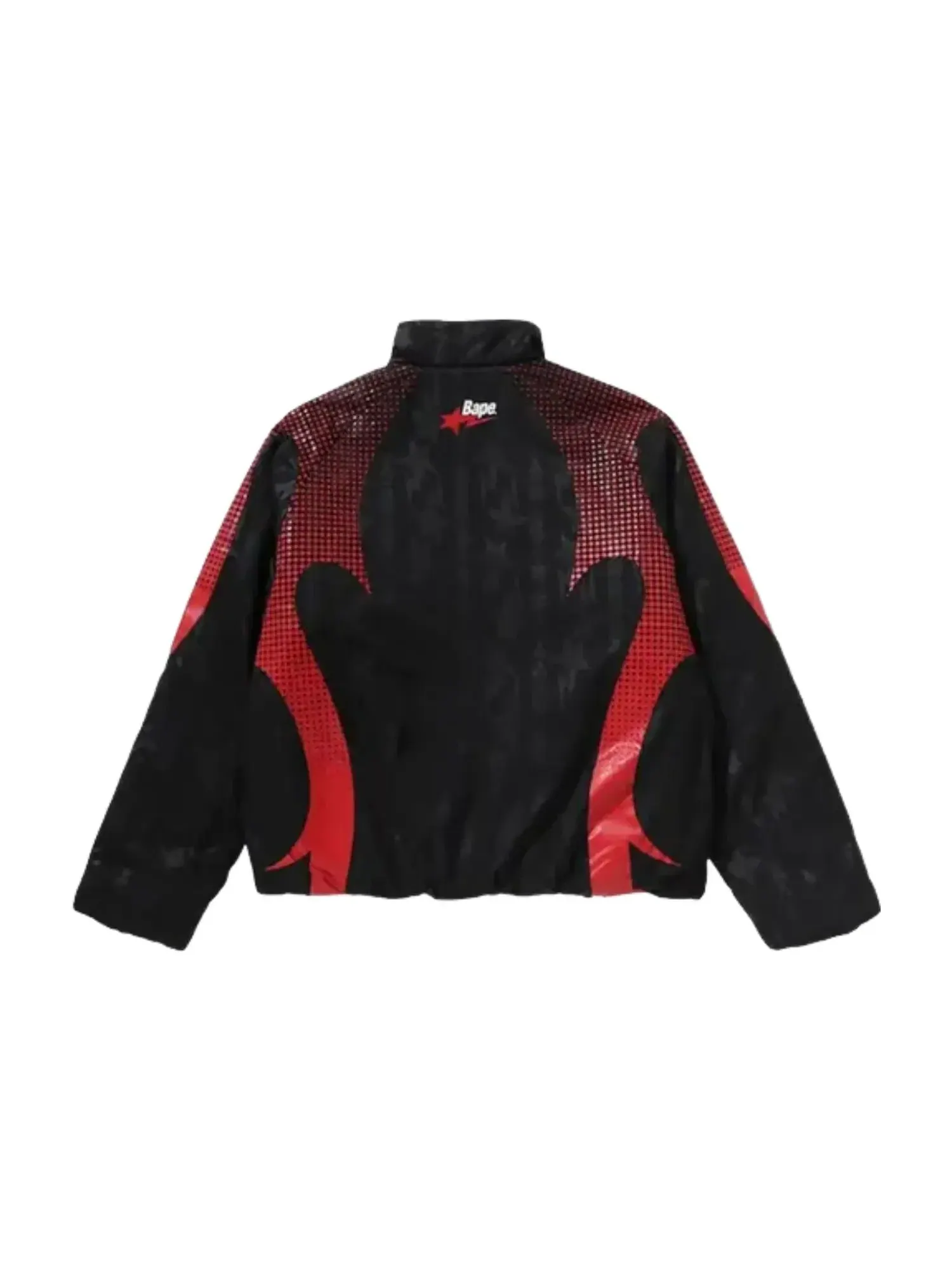 Утепленная куртка A Bathing Ape Aba Frame Monogram Jacquard Multi Logo — изображение 2 из 2, черный