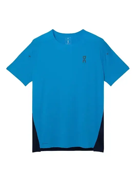 Футболка On Running Performance T-Shirt 'Blue' — изображение 1 из 2, синий