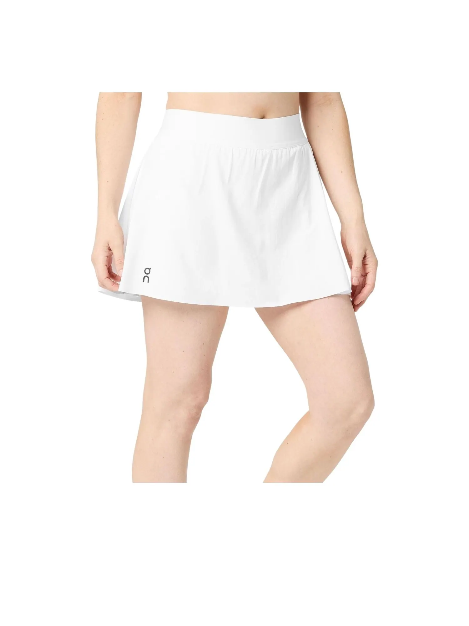 Юбка (WMNS) On Running Court Skirt Pleated 'White' — изображение 1 из 2, белый