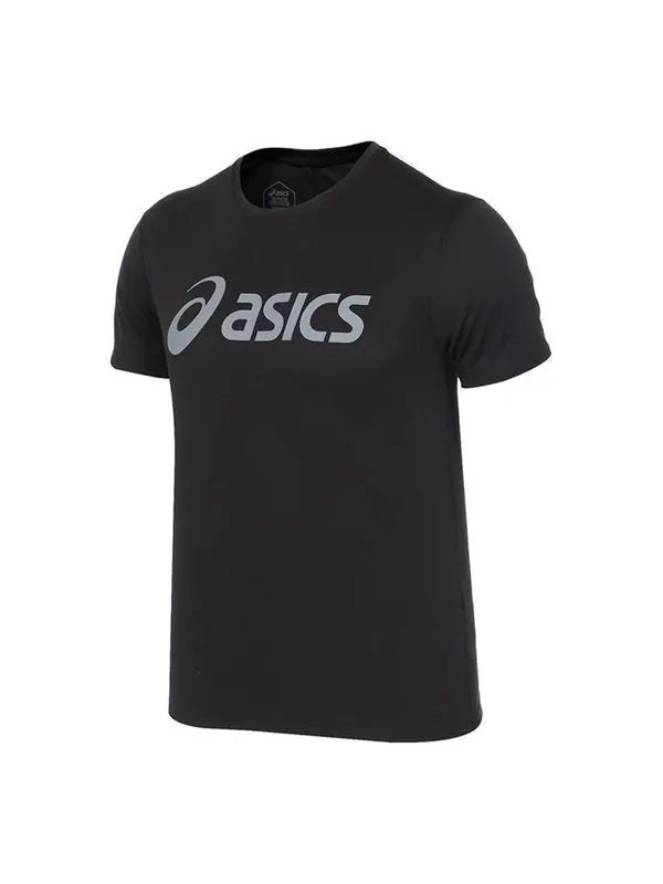 Футболка sliver t-shirt 'black' Asics — изображение 1 из 2, черный