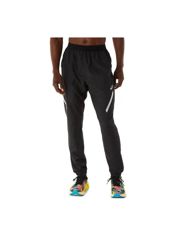 Брюки men lite-show pants 'black' Asics