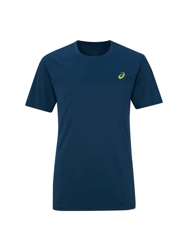 Футболка logo running t-shirt 'teal' Asics — изображение 1 из 1, зеленый