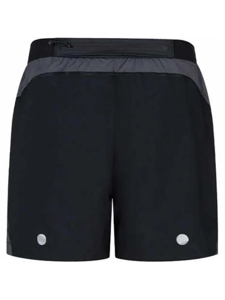 Спортивные шорты ASICS Road 5IN Shorts 'Performance Black Graphite Grey' — изображение 2 из 6, черный