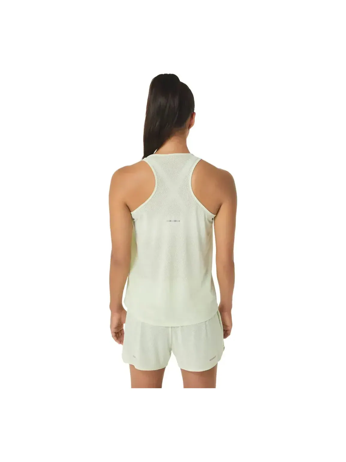 Топ (WMNS) ASICS Lite-Show Tank 'Whisper Green' — изображение 2 из 2, зеленый