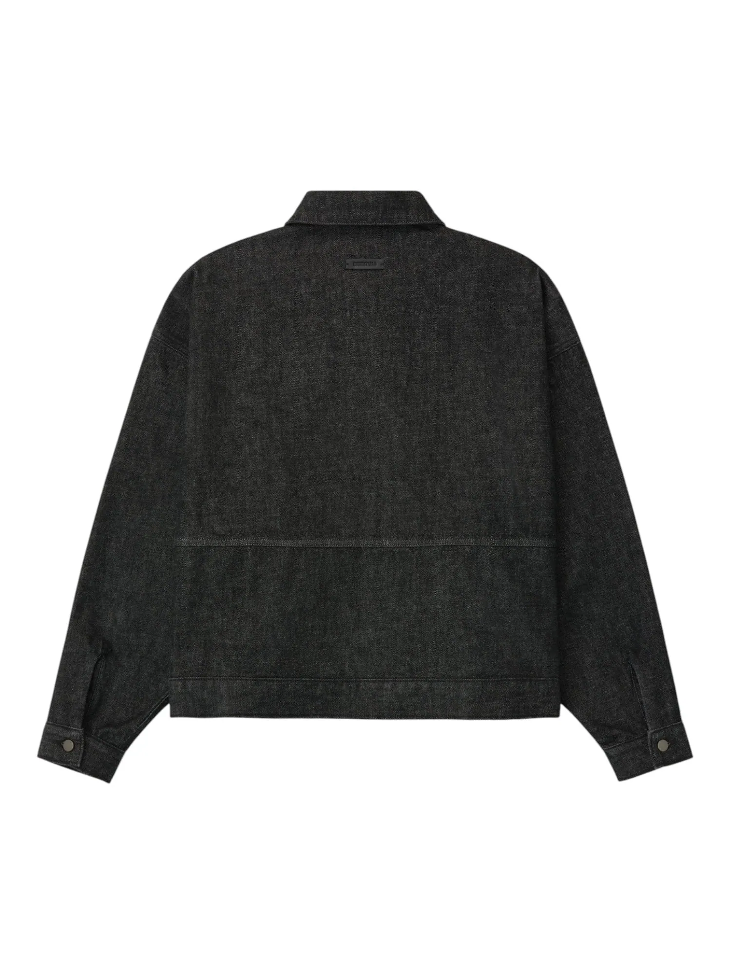 Рабочая джинсовая куртка Fear of God Essentials — изображение 2 из 2, винтажный черный