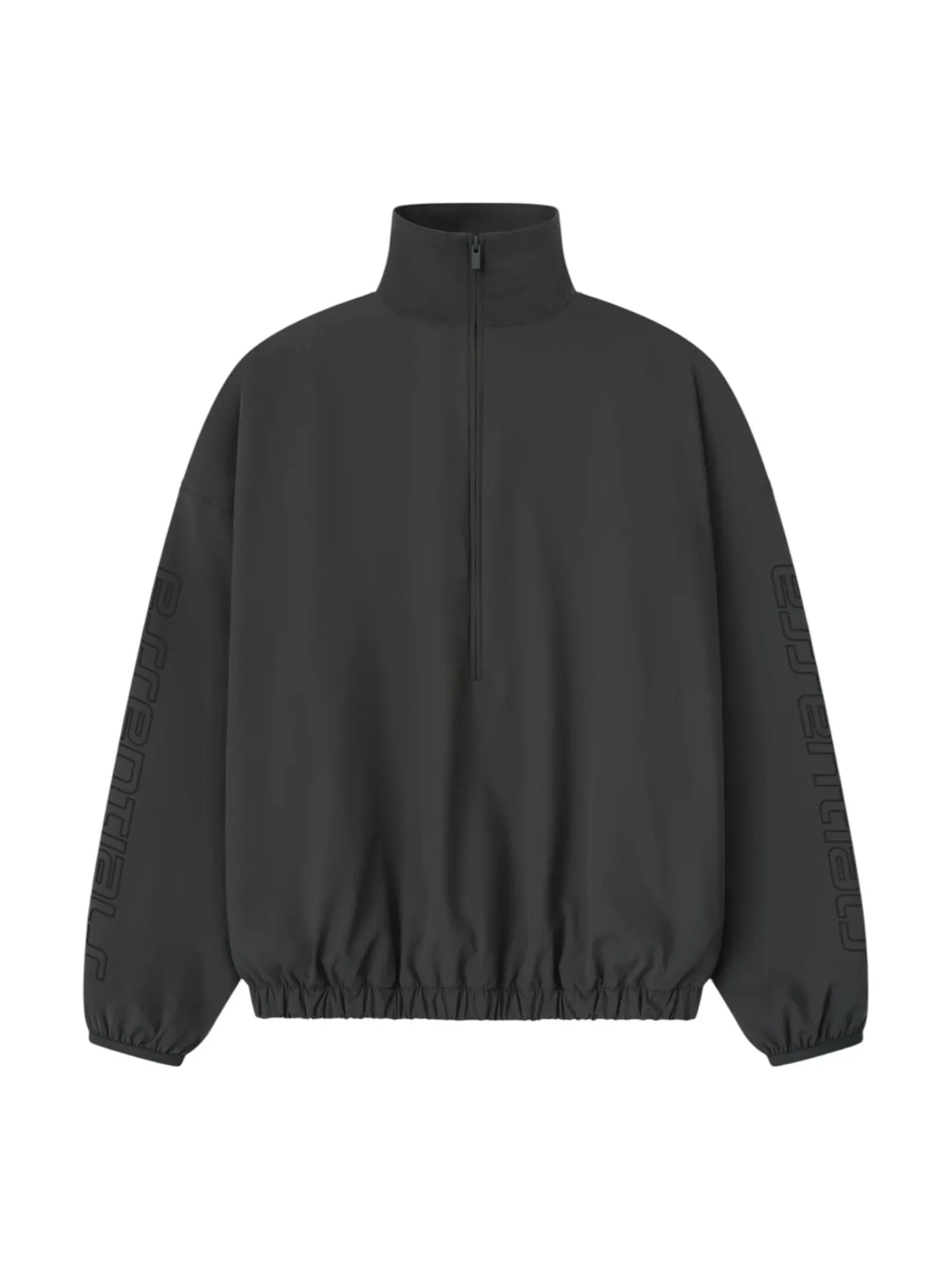Спортивная куртка Fear of God EssentialsTech из нейлона с половинной молнией — изображение 1 из 2, серый