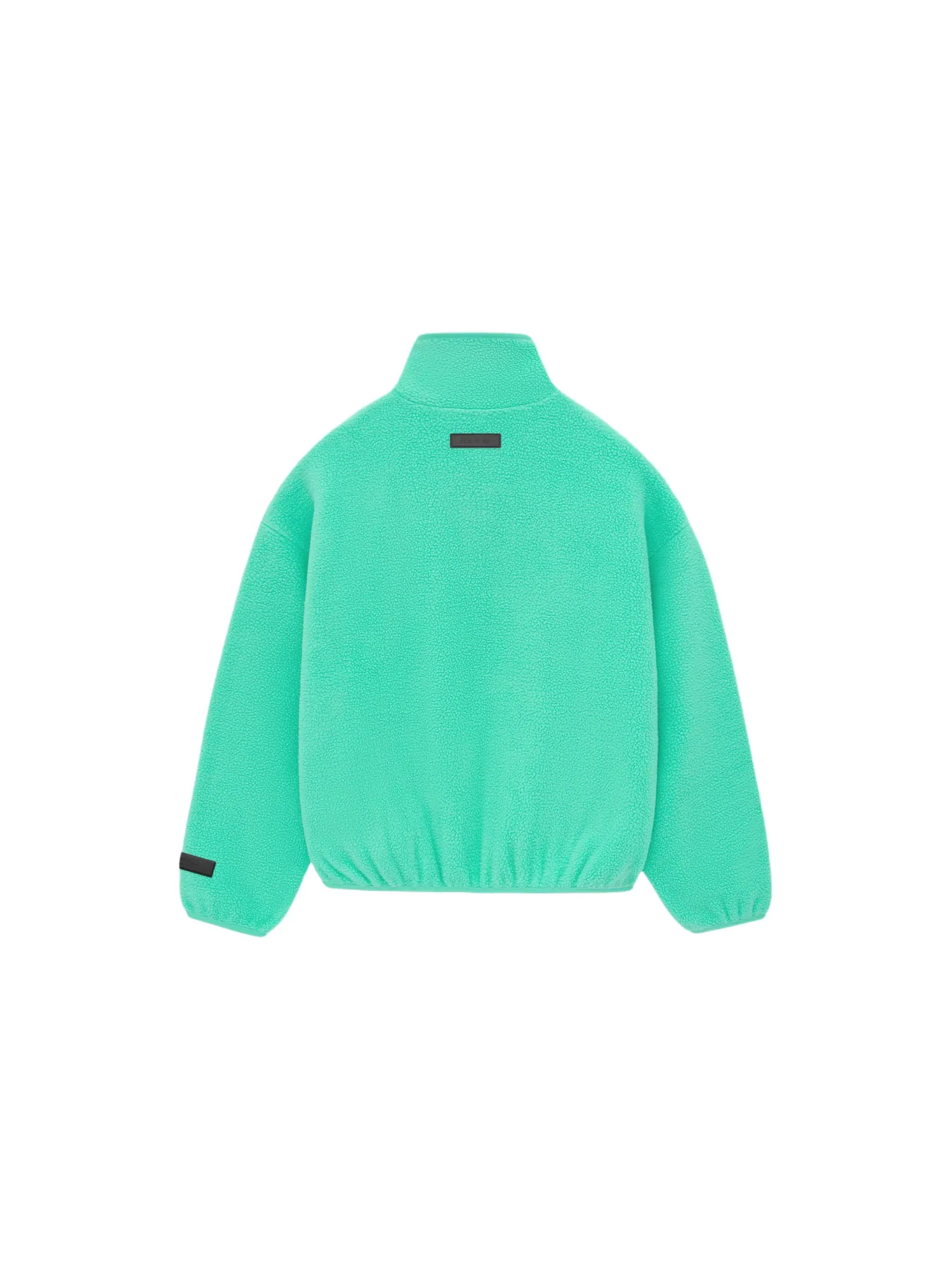 Fear of God Essentials SS24 Нейлоновый свитер с высоким воротником на молнии — изображение 3 из 3, мятный