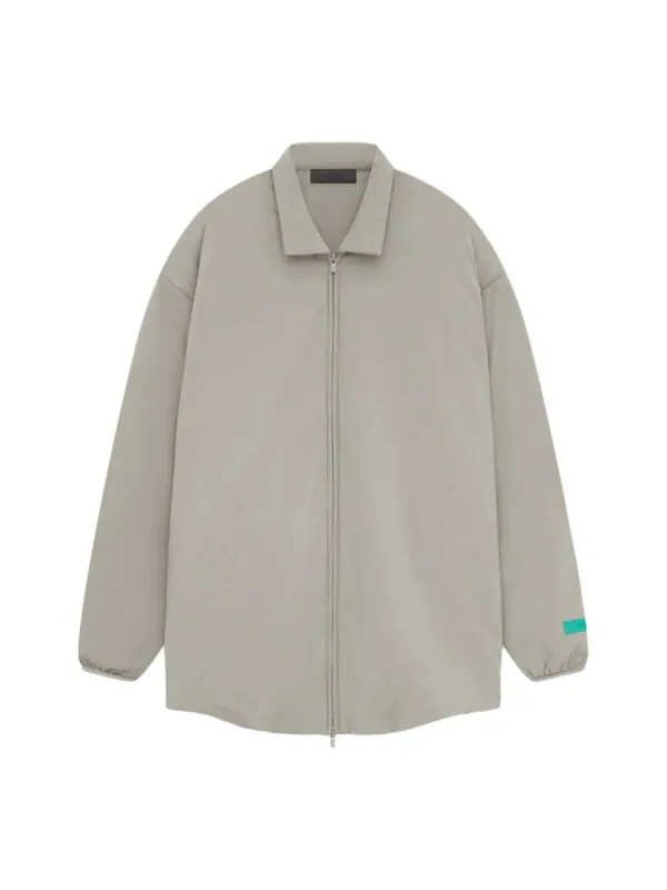 Куртка nyon filled shirt jacket 'seal' Fear Of God Essentials — изображение 1 из 2, серый