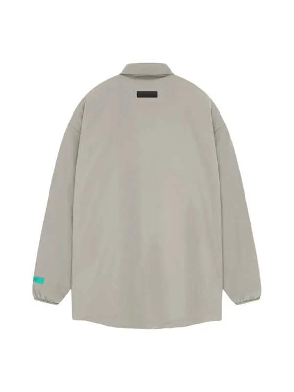 Куртка nyon filled shirt jacket 'seal' Fear Of God Essentials — изображение 2 из 2, серый